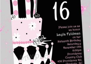 16 Birthday Invitation Wording Sweet Sixteen Invitation Wording Template Resume Builder