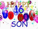 16th Birthday Cards for son Awesome 16th Birthday Wishes for Dear son Graphic Nicewishes