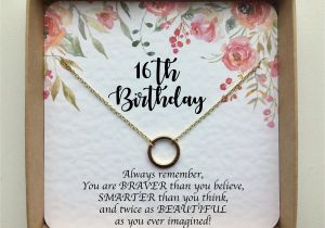 16th Birthday Girl Gifts 16th Birthday Gift Girl Sweet 16 Gift Sweet 16 Necklace