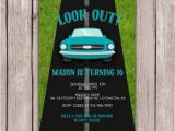 16th Birthday Party Invitations for Boys Printable 16th Sixteenth Birthday Party Invitation Boy 39 S