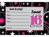 16th Birthday Party Invitations Templates Free 16 Birthday Invitation Templates Invitation Template