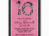 16th Birthday Party Invites 16th Birthday Invitation Ideas Cimvitation