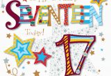 17 Year Old Birthday Cards Seventeen today 17th Birthday Greeting Card Cards