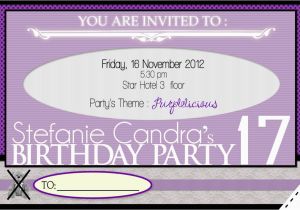 17th Birthday Invitation Ideas 17th Birthday Invitation Best Party Ideas