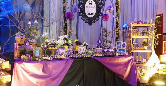 17th Birthday Party Decorations Kara 39 S Party Ideas Maleficent themed 17th Birthday Party
