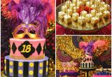 18 Birthday Party Decoration Ideas Kara 39 S Party Ideas Masquerade 18th Birthday Party Via