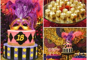 18 Birthday Party Decoration Ideas Kara 39 S Party Ideas Masquerade 18th Birthday Party Via