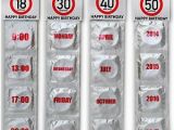 18 Year Old Birthday Presents Male Happy Birthday Condoms 18 30 40 50 Condom Set Sexy Funny