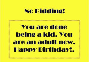 18th Birthday Card Messages Funny 18th Birthday Wishes Texts and Quotes 152 Examples