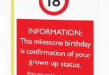 18th Birthday Card Messages Funny Brainbox Candy 18th Birthday Greeting Age Card Funny