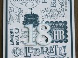 18th Birthday Cards for Boys Stampin Up 18th Birthday Cards 2016 Birthday Cards