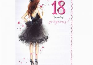 18th Birthday Cards for Girls 18th Birthday Card 18 Gorgeous Card Factory