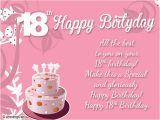 18th Birthday Cards for Girls 18th Birthday Wishes Greeting and Messages Wordings and