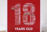 18th Birthday Cards for Girls Personalised 18th Birthday Card by Mrs L Cards