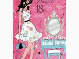 18th Birthday Cards for Girls Wonderful Daughter 18th Birthday Card Karenza Paperie