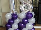 18th Birthday Flowers and Balloons Classic Decor for An 18th Birthday Vip Balloons