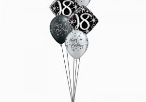 18th Birthday Flowers and Balloons Elegant 18th Birthday Balloon Bouquet Party Fever