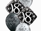 18th Birthday Flowers and Balloons Elegant 18th Birthday Balloon Bouquet Party Fever