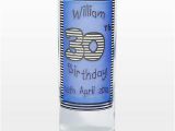 18th Birthday Gifts Male Uk Birthday Gift Men Personalised Blue Shot Glass Any Age