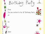 18th Birthday Invitation Templates Printable Free 18th Birthday Invitations Template Best Template Collection