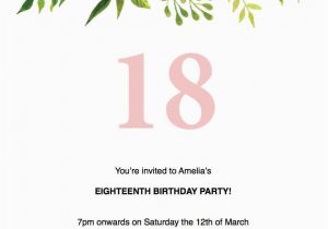 18th Birthday Invitation Templates Printable Free 39 Free 18th Birthday Invitation Templates 18 Birthday