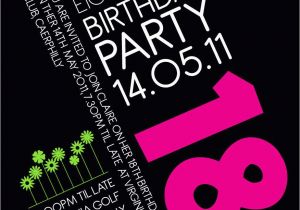 18th Birthday Invitation Wording Ideas 18th Birthday Invitation Idea Party Pinterest