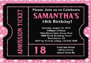 18th Birthday Invitation Wording Ideas 18th Birthday Invitation Ideas Bagvania Free Printable