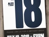 18th Birthday Invitations for Guys Items Similar to 18th Birthday Party Invitation for Man