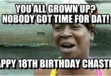 18th Birthday Meme Girl Happy Birthday Chastin On Memegen