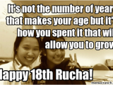 18th Birthday Memes Happy 18th Birthday Rucha P