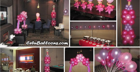 18th Birthday Party Supplies and Decorations Debut 18th Birthday Cebu Balloons and Party Supplies