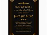 1920s Birthday Party Invitations Personalized Roaring 20s Invitations Custominvitations4u Com