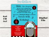 1950 S Birthday Invitations 1950 39 S Birthday Party Invitation Fifties 50 39 S sock Hop