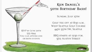 19th Birthday Invitations 19th Hole Martini Party Invitations Golf Invitations