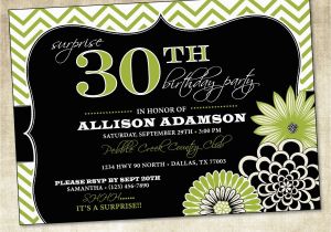 19th Birthday Invitations Birthday Party Invitation 20th 25th 30th 40th 50th