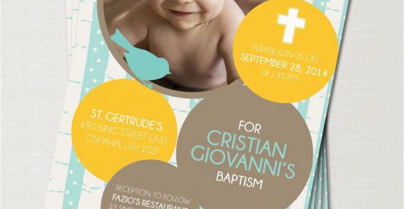 1st Birthday and Baptism Combined Invitations 1st Birthday Baptism Invitations 1st Birthday and