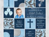 1st Birthday and Baptism Combined Invitations First Birthday and Baptism Invitations Dolanpedia