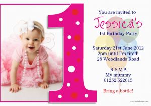 1st Birthday and Christening Invitation Wording First Birthday and Baptism Invitations 1st Birthday and