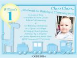 1st Birthday and Christening Invitation Wording First Birthday and Baptism Invitations Dolanpedia