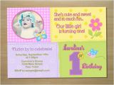 1st Birthday butterfly Invitations butterfly 1st Birthday Invitation Digital File Printing