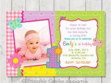 1st Birthday butterfly Invitations butterfly 1st Birthday Invitation Diy Custom by