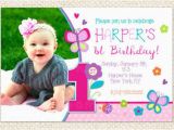1st Birthday butterfly Invitations butterfly 1st Birthday Invitations butterfly Invitations