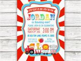 1st Birthday Circus Invitations Circus Birthday Invitation Circus Invitation Circus