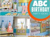 1st Birthday Decorations for Boys Abc themed 1st Birthday Party Spaceships and Laser Beams