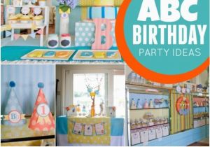 1st Birthday Decorations for Boys Abc themed 1st Birthday Party Spaceships and Laser Beams