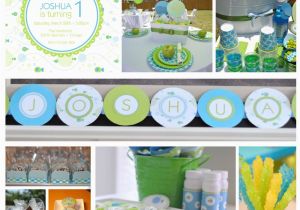 1st Birthday Decorations for Boys Boy Ideas First Birthday themes 1st Party On A for Litle