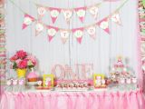 1st Birthday Decorations for Girls A Cupcake themed 1st Birthday Party with Paisley and Polka