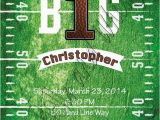 1st Birthday Football Invitations Best 25 Football First Birthday Ideas On Pinterest