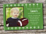 1st Birthday Football Invitations Football Birthday Party Invitation 1st 2nd by