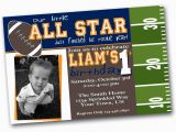 1st Birthday Football Invitations Items Similar to Football Birthday Invitation Football